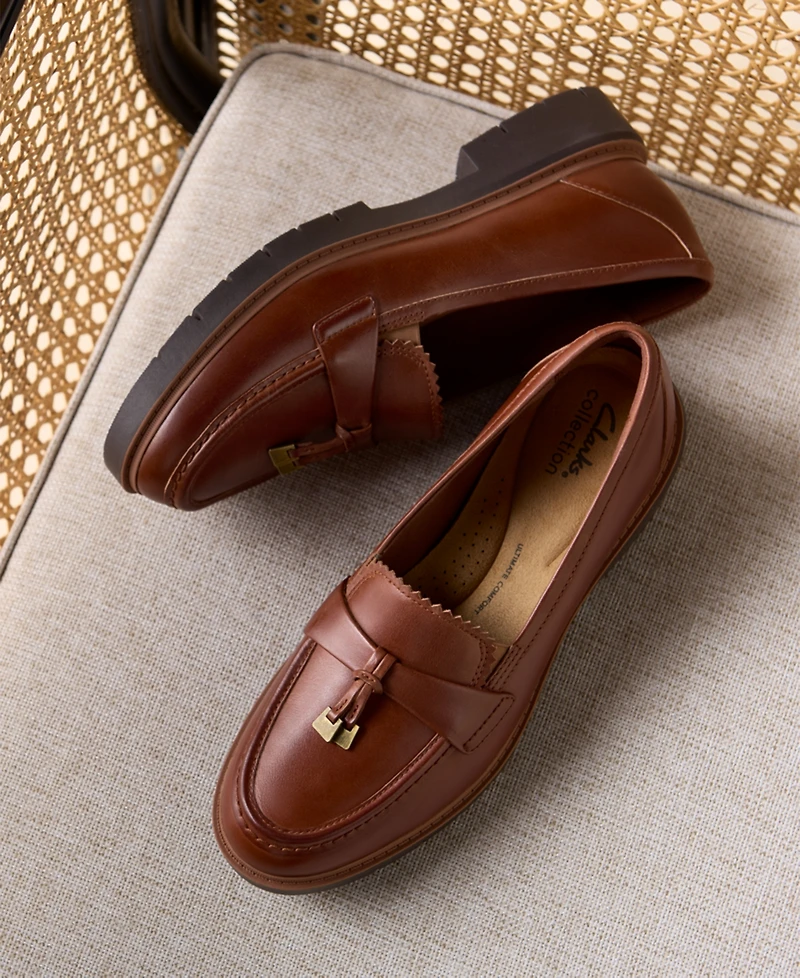 Clarks Women's Westlynn Bella Lug-Sole Comfort Loafers
