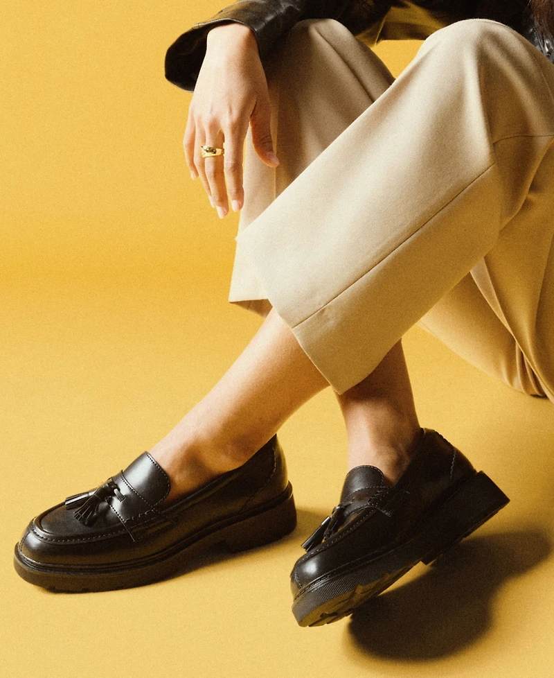 Clarks Women's Lauryl Tassel Slip-On Loafers