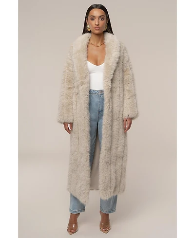 Jluxlabel Manhattan Faux Fur Coat