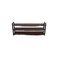 Porter Designs Manzanita Live Edge Solid Sheesham Wood Tv Stand, Gray