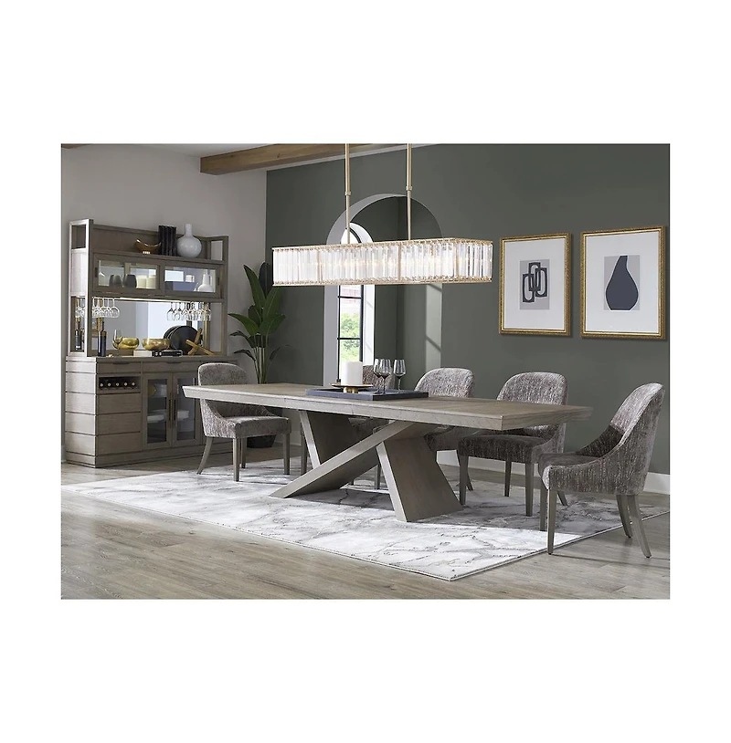 Parker House Furniture Parker House Pure Modern Dining Upholstered Armless Side Chair
