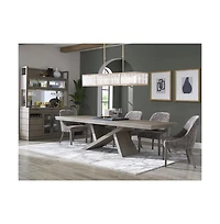 Parker House Furniture Parker House Pure Modern Dining Upholstered Armless Side Chair