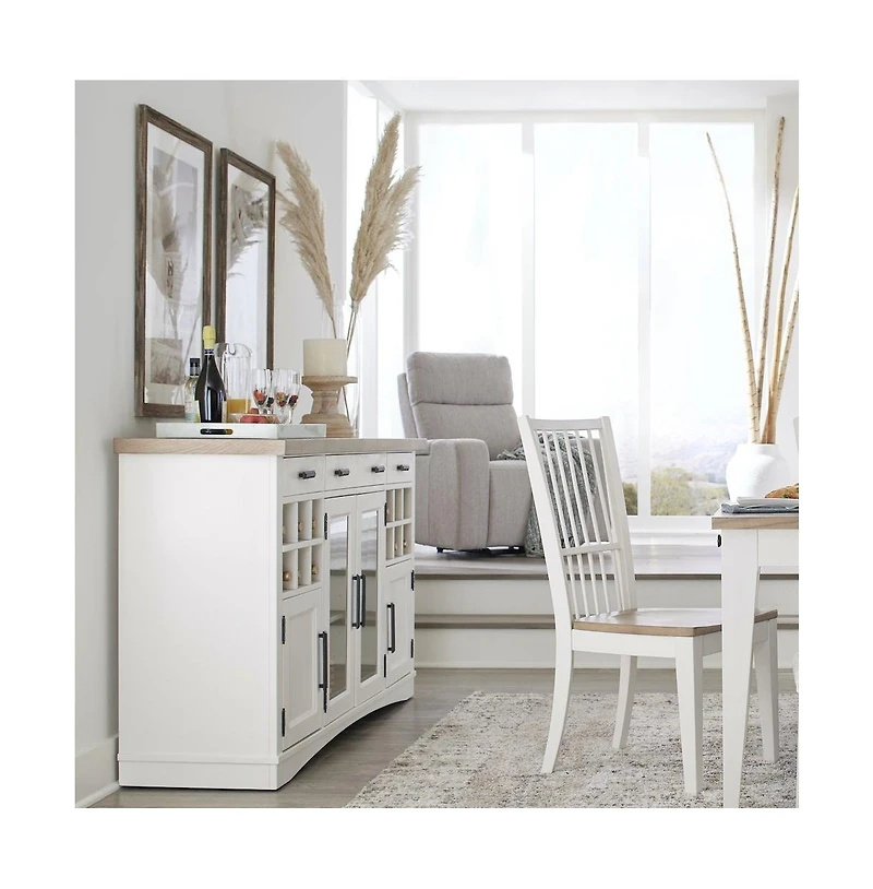 Parker House Furniture Americana Modern Dining Spindle Back Dining Chair Two Pack