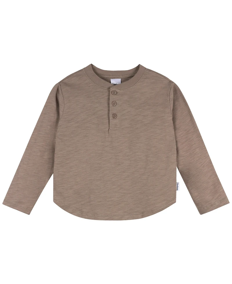 Gerber Baby Boys 3-Pack Long Sleeve Shirts