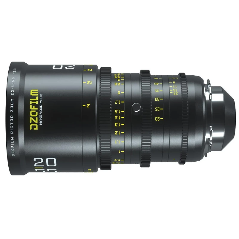 Dzofilm Pictor 20-55mm and 50-125mm T2.8 Super35 Parfocal Cine Lens Bundle for Pl Mount and Canon Ef, Black