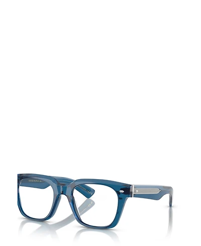 Oliver Peoples Men's Square Alfrey Eyeglasses, OV5570U