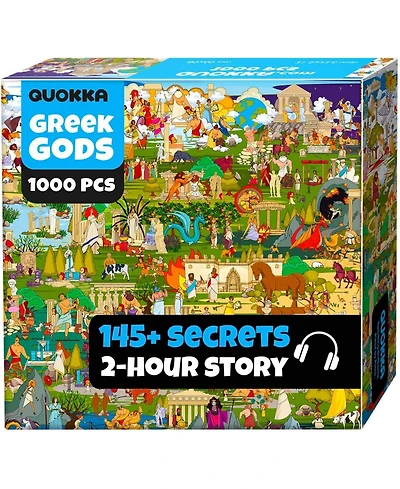 Quokka 1000 Piece Puzzle for Adults Ancient Myths and Legends with Secret Tasks & Audio Story
