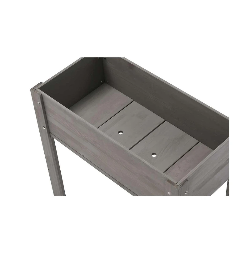 Chic Crate 31" Modern Raised Garden Bed with Legs