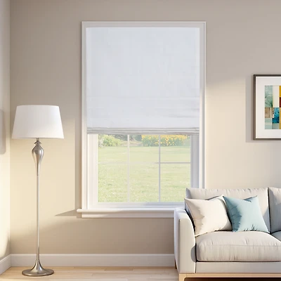 Shadisfy Linen Blend Cordless Roman Blinds