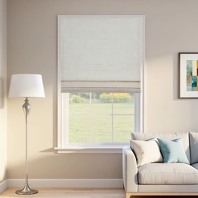 Shadisfy Linen Blend Cordless Roman Blinds