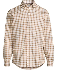 Lands' End Men's Traditional Fit No Iron Twill Shirt