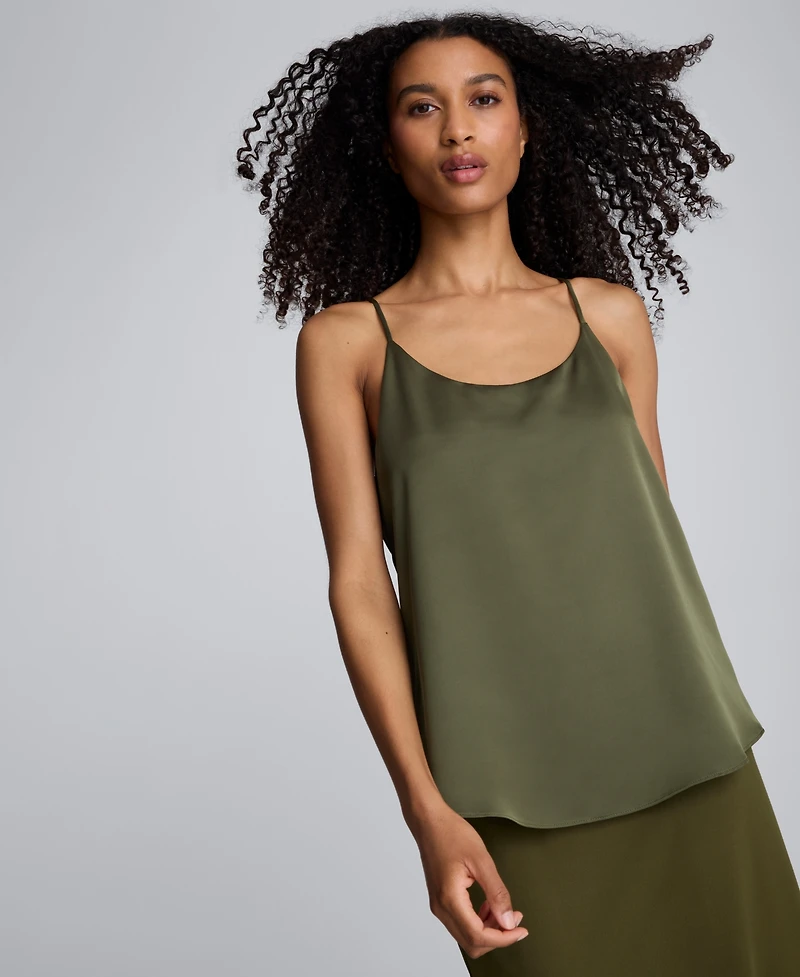 Kenneth Cole Women's Scoop Neck Sleeveless Camisole Top