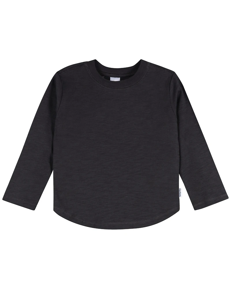 Gerber Toddler Boys' 3-Pack Long Sleeve Shirts