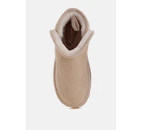 London Rag Chunky Heeled Snow Womens Boot