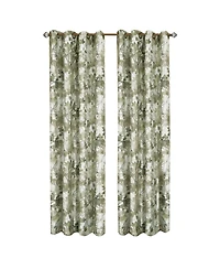 Kate Aurora Country Living 100% Thermal Lined Grommet Top Floral Room Darkening Curtains