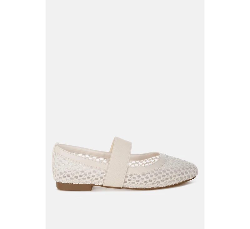 London Rag Nayela Mid-Foot Strap Ballerinas Women