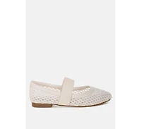 London Rag Nayela Mid-Foot Strap Ballerinas Women