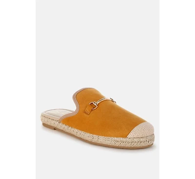 London Rag Nazaya Horsebit Detail Espadrilles Mules Women