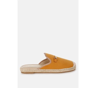 London Rag Nazaya Horsebit Detail Espadrilles Mules Women