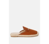 London Rag Nazaya Horsebit Detail Espadrilles Mules Women