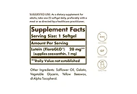 Solgar Lutein ,20 mg ,60 S Gels