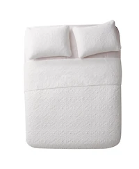 Vcny Home Caroline Embossed 2-Pc. Quilt Set, Twin