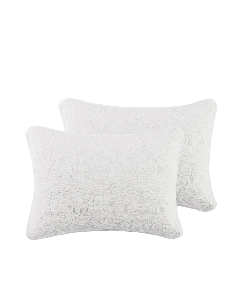 Vcny Home Caroline Embossed -Pc. Quilt Set