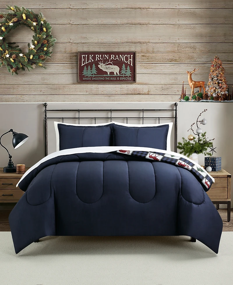 Sunham Buffalo Check 3-Pc. Comforter Sets