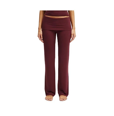 Cotton On Women's Sleep Recovery Roll Waist Pant