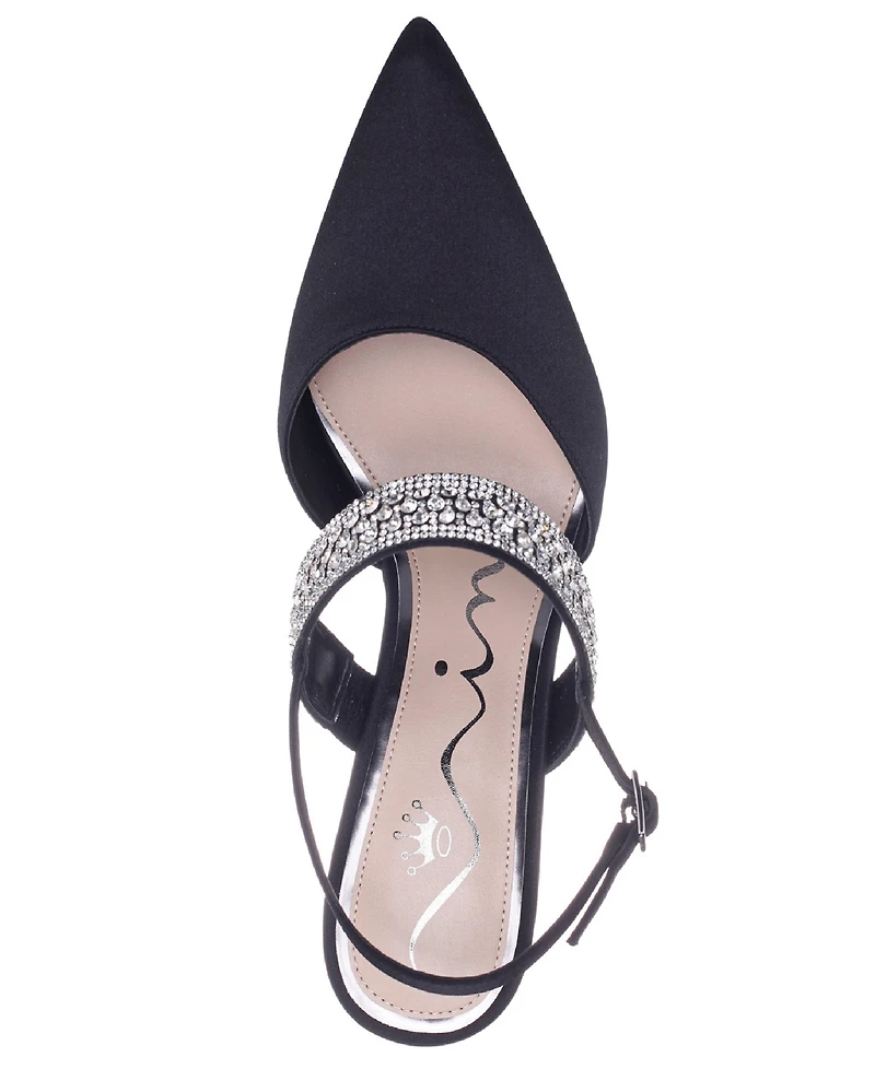 Nina Trista Women's Pointed Toe Slingback Pumps