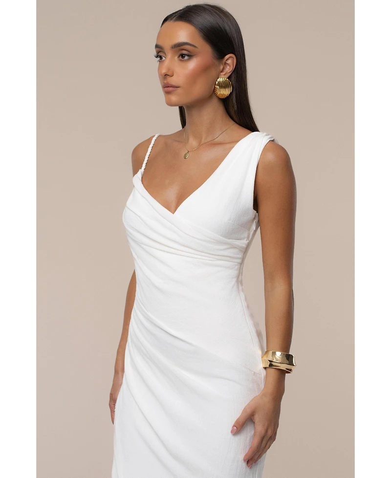 Jluxlabel Women's Dreaming Of Summer Linen Dress