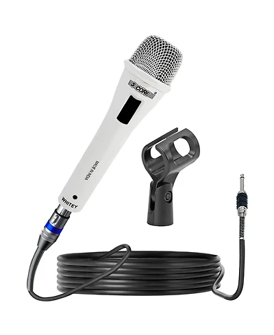 5 Core Xlr Microphone Dynamic Mic Karaoke Singing Studio Mics Handheld Microfono