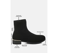 London Rag Rosamund Knitted Sock Boots Women