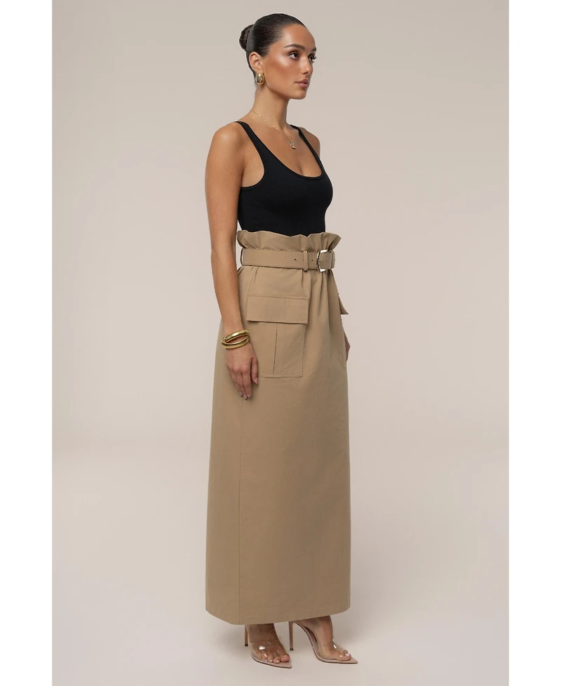 Jluxlabel Women's New Edge Cargo Skirt