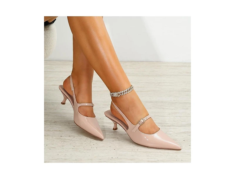 Corrie Slingback Kitten Heels