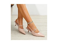 Corrie Slingback Kitten Heels