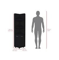 We Have Furniture Freestanding Cabinet Kairatu , Bathroom, Black
