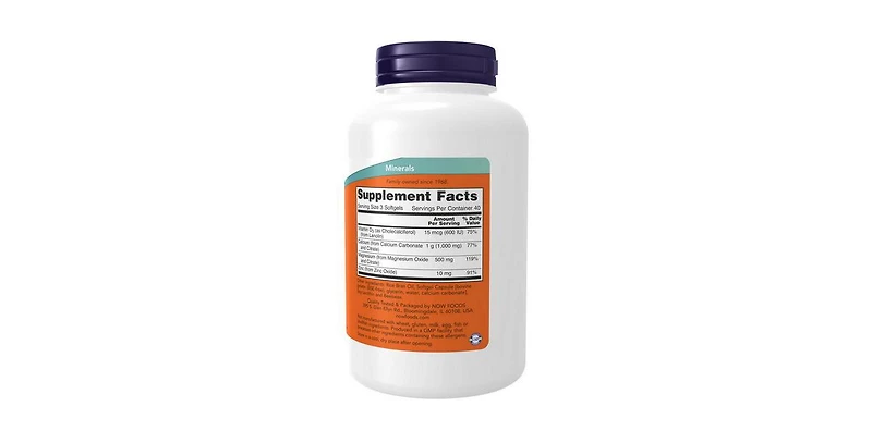 Now Foods Calcium & Magnesium ,120 Softgels