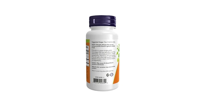 Now Foods Chlorella ,1000 mg ,60 Tabs