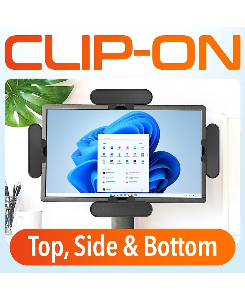 Delton P150 Clip-On Usb-a Type C Computer Adapter