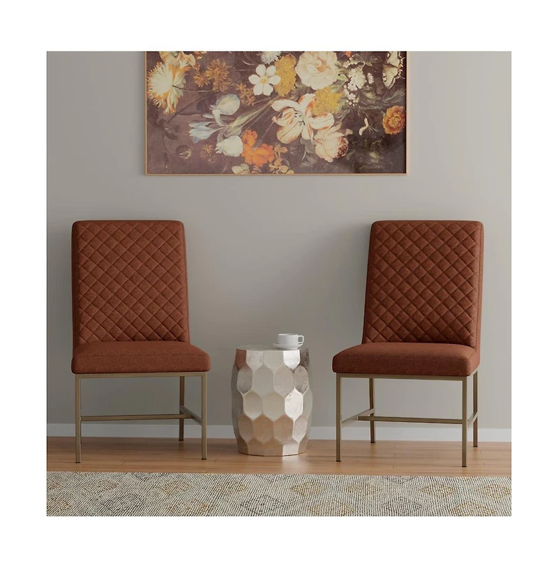 Parker House Furniture Parker House Diamond - Elise Rust Dining Chair (2/Ctn Sold in pairs)