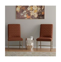 Parker House Furniture Parker House Diamond - Elise Rust Dining Chair (2/Ctn Sold in pairs)