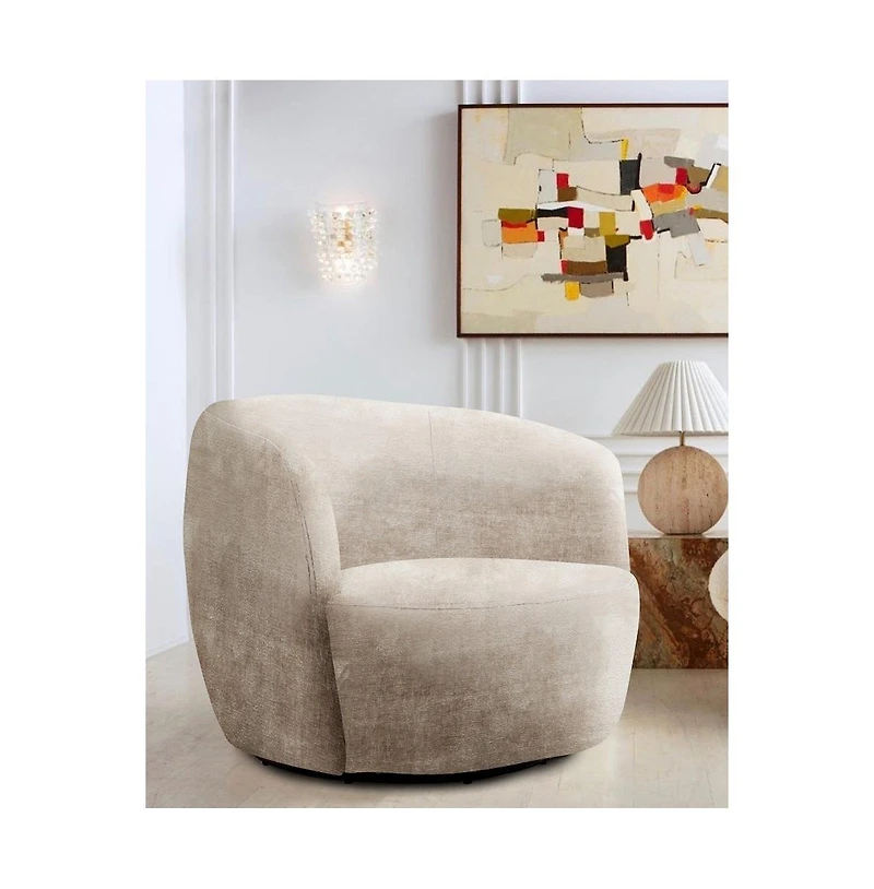 Parker Living Carina - Miami Mink Swivel Barrel Chair Two Pack