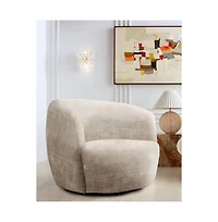 Parker Living Carina - Miami Mink Swivel Barrel Chair Two Pack