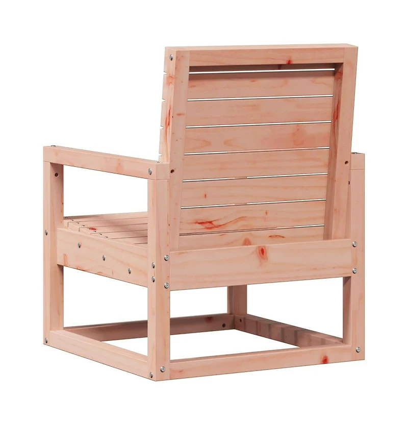 vidaXL Garden Chair Natural Wood Solid Douglas wood Medium Durable