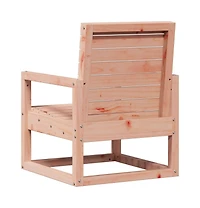 vidaXL Garden Chair Natural Wood Solid Douglas wood Medium Durable