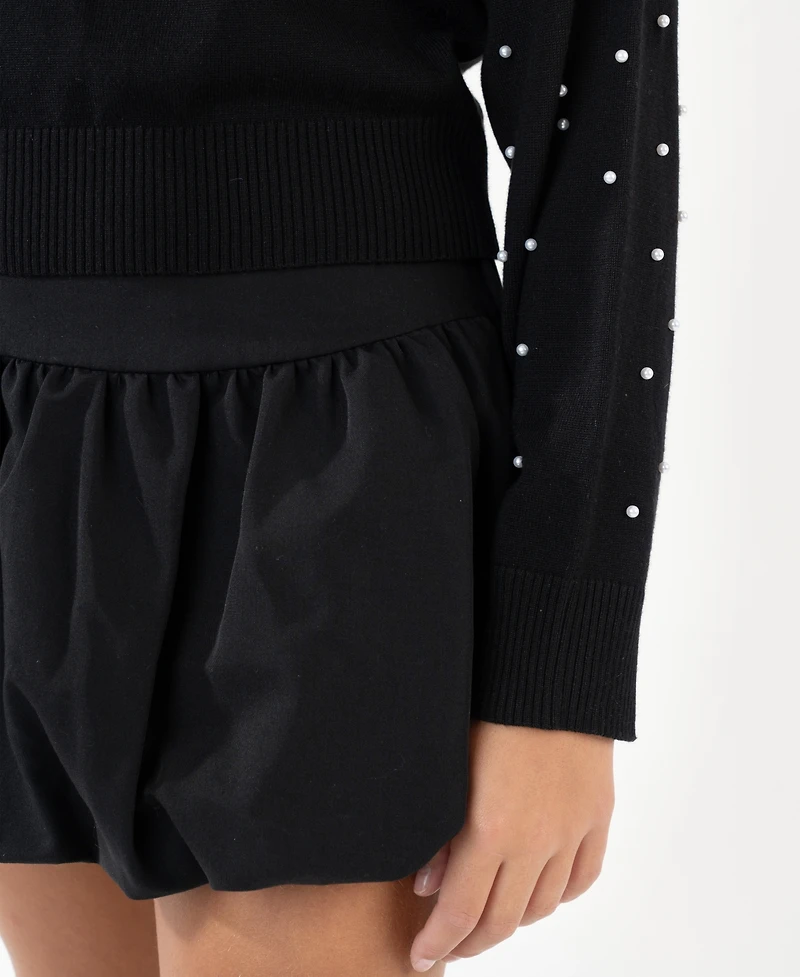 Rare Editions Girls 7-12 2-Piece Sweater and Skort Set