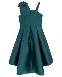 Rare Editions Girls 7-16 Mikado One-Shoulder Hi-Low Dress