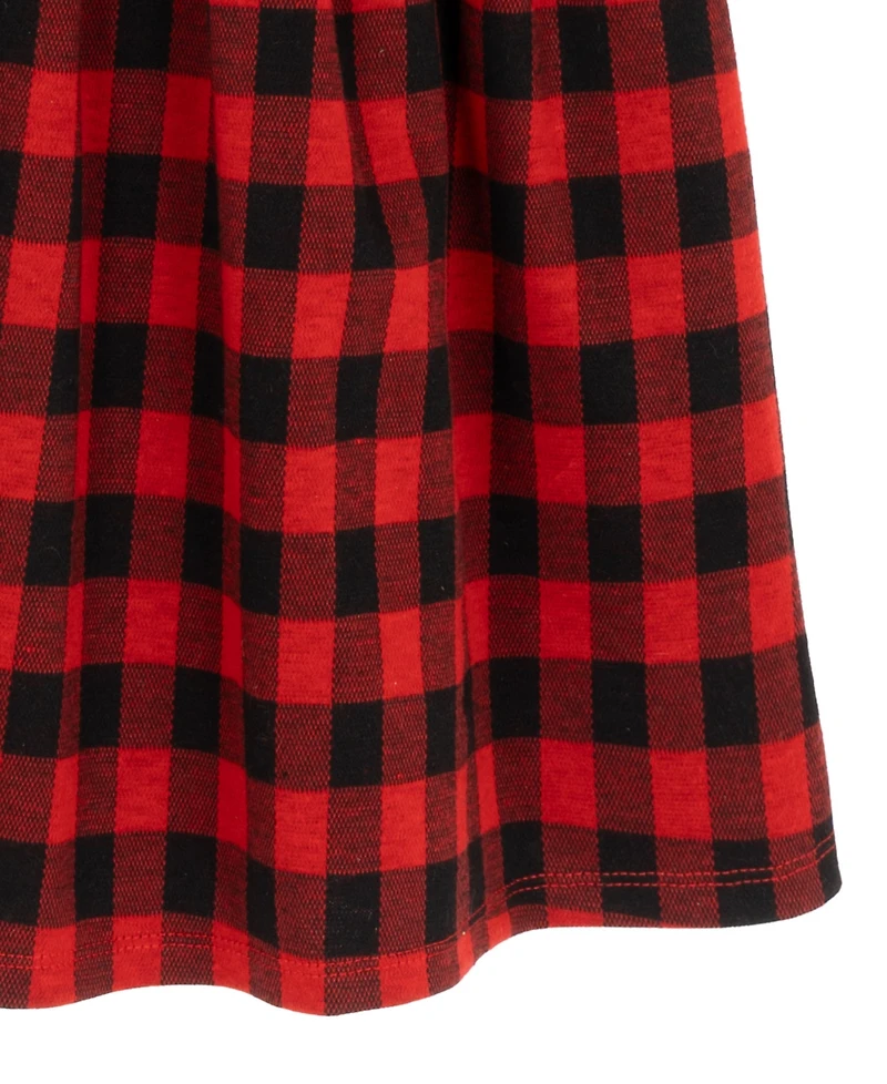 Rare Editions Girls 7-16 2-Piece Plaid Coat and Dress Set