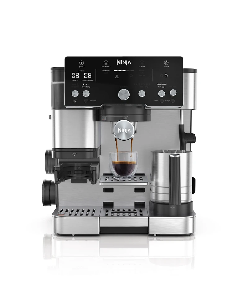 Ninja Luxe Caf Essential Series 2-in-1 Espresso and Coffee Machine